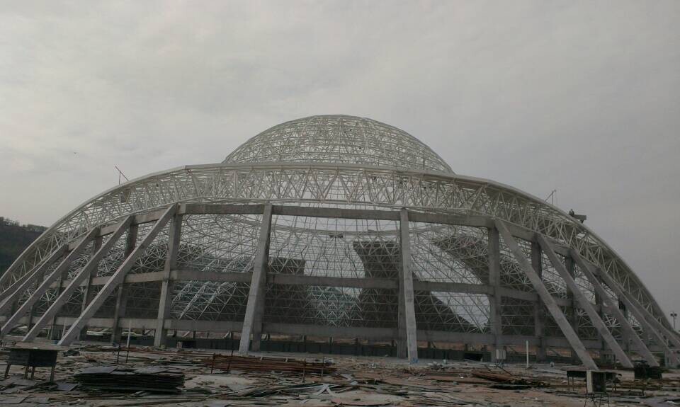 松滋体育场馆网架工程