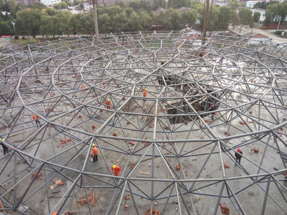 松滋全民健身中心网架